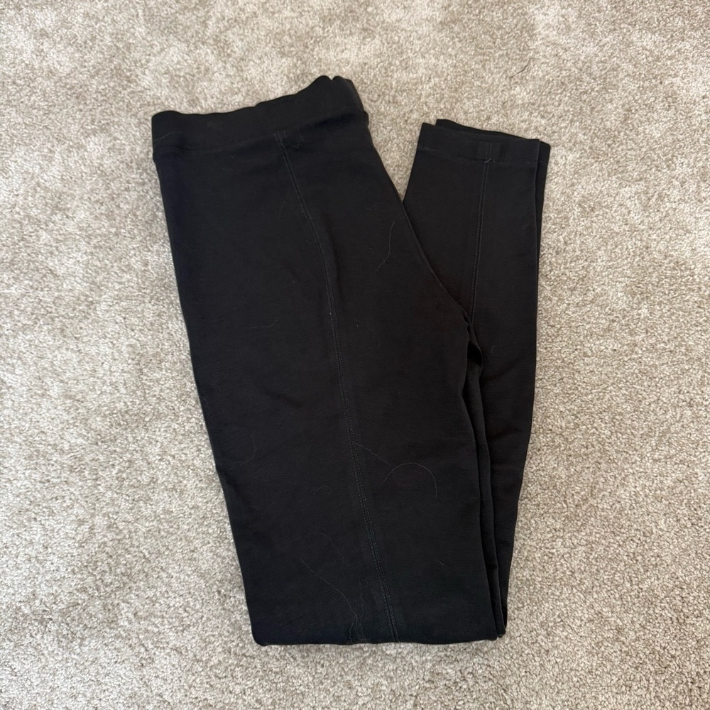Vince Black Pull On Leggings Sz Medium - Picture 10 of 10